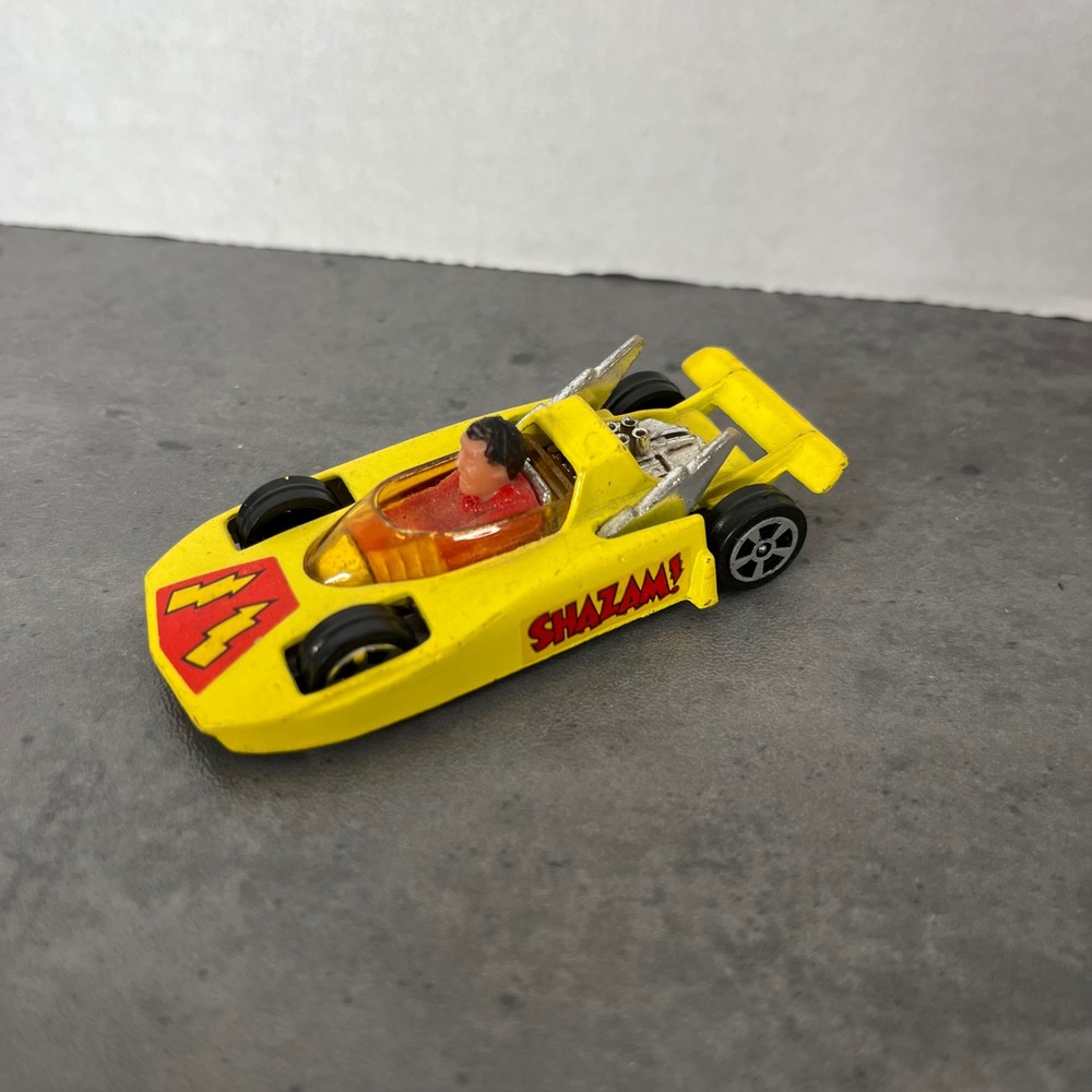 Vintage 1979 Corgi DC Comics Shazam! Toy Race Car Diecast‎ Vehicle